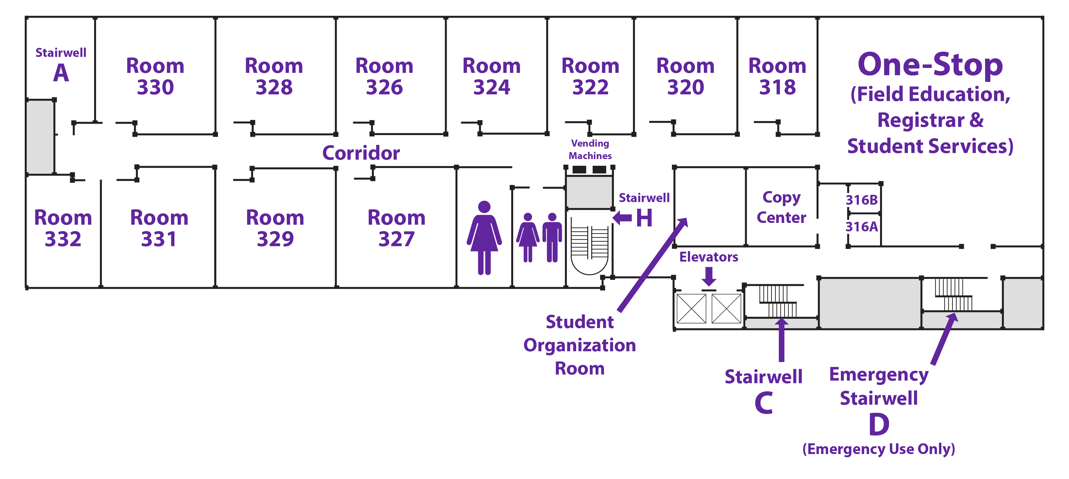 Campus Map Silberman School Of Social Work At Hunter College