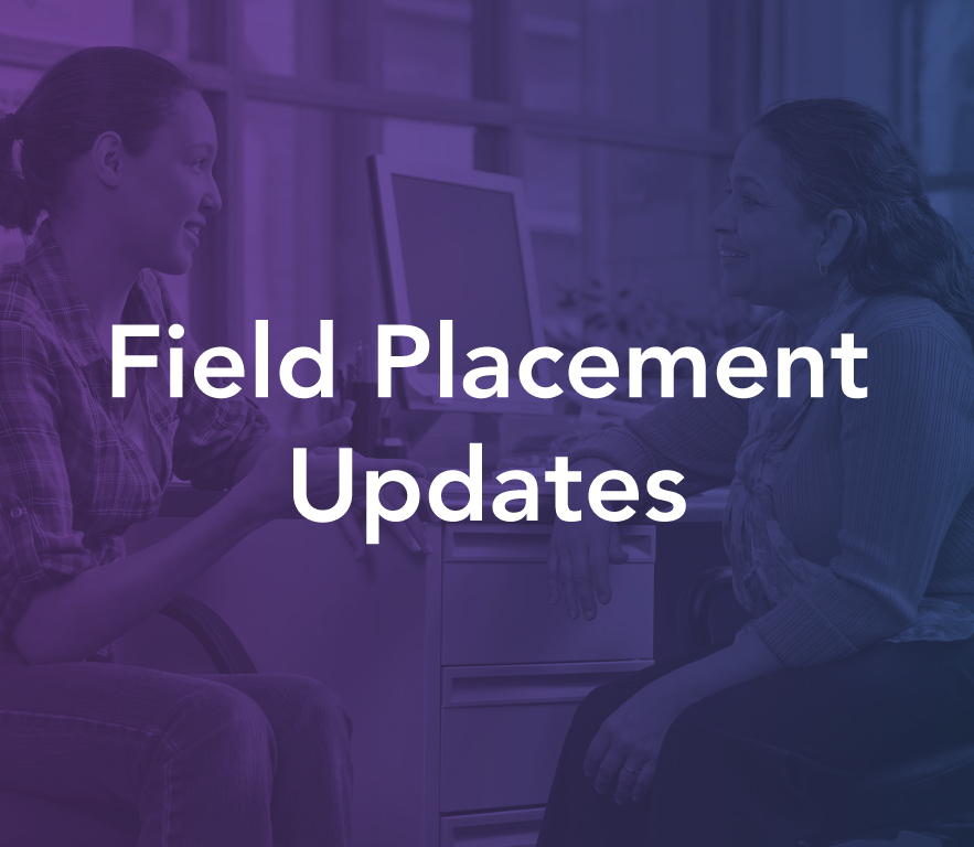 Field Placement Update Silberman School of Social Work at Hunter College