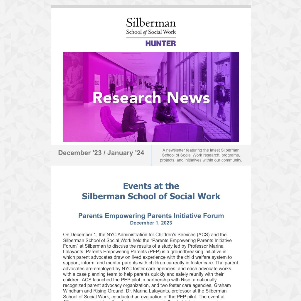 Research News - December 2023 / January 2024 